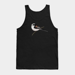 Long Tailed Tit Bird Watching Birding Ornithologist Gift Tank Top